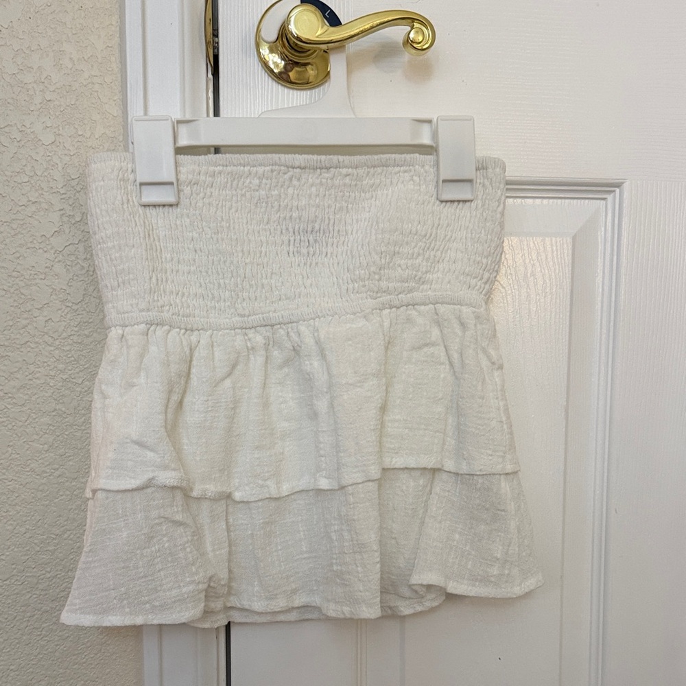 Elegant White Tube top